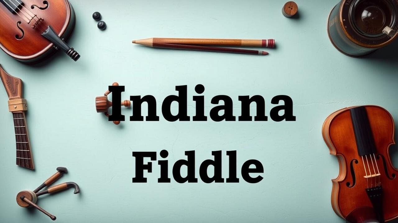 How to play the Indiana State Fiddle