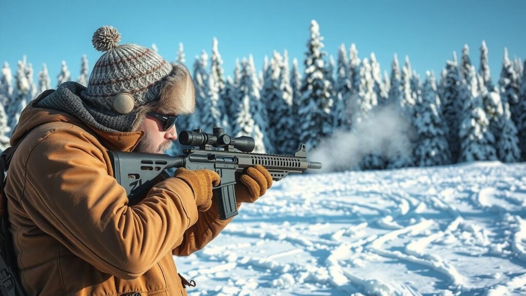 Practicing for Cold Weather Shooting